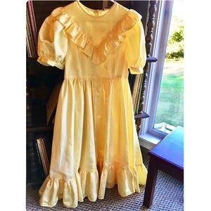 NEW Batsheva Yellow May Dress